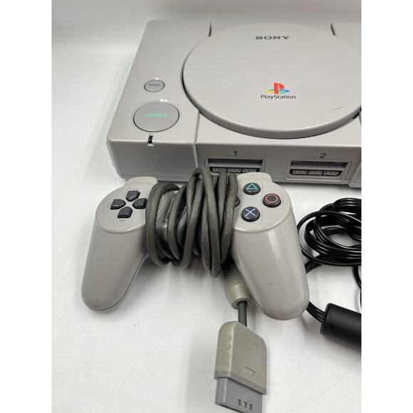 Sony PlayStation 1 Console Bundle TESTED WORKS PS1 Video Game System - Picture 4 of 13